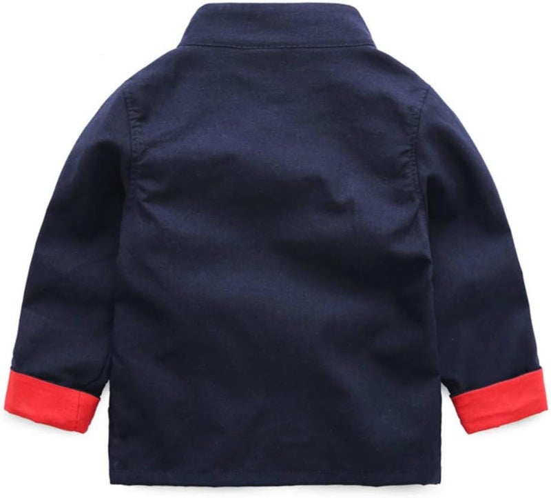 Mud Kingdom Boys Dress Coats Chinese New Year Tang Jacket - Image 4
